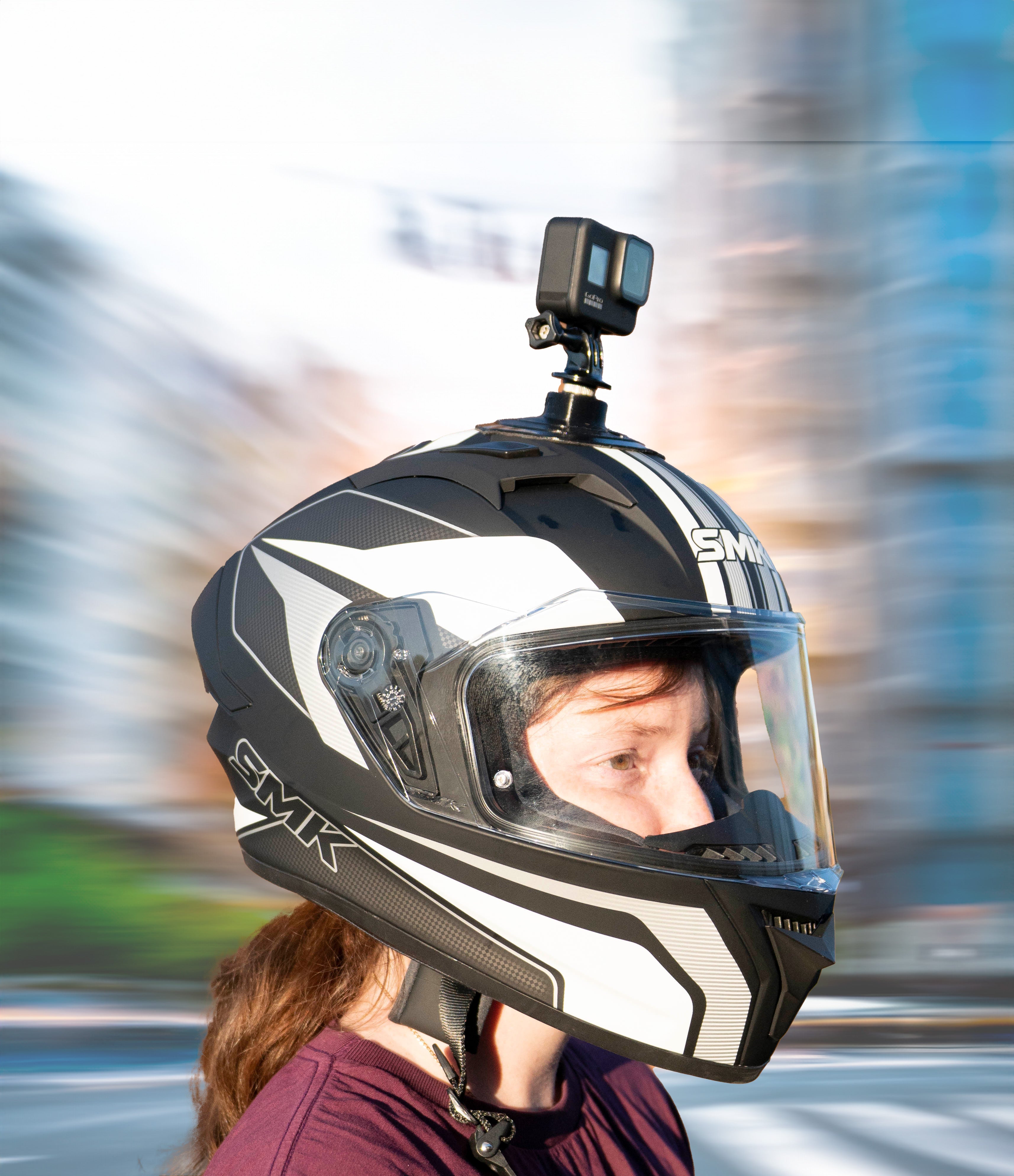 Flexible Adhesive Mount for Cameras and GoPro