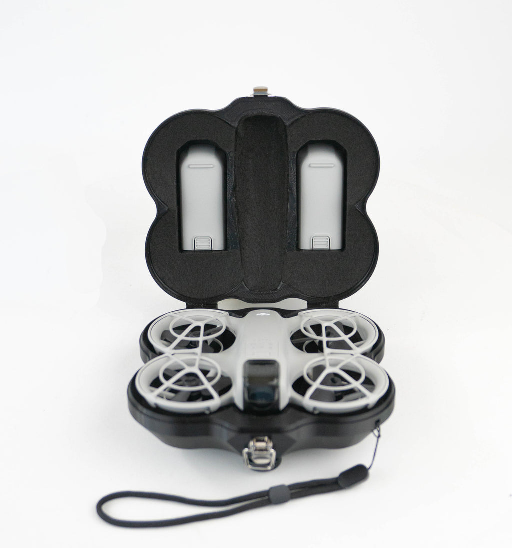 Estuche para dron DJI NEO con baterías