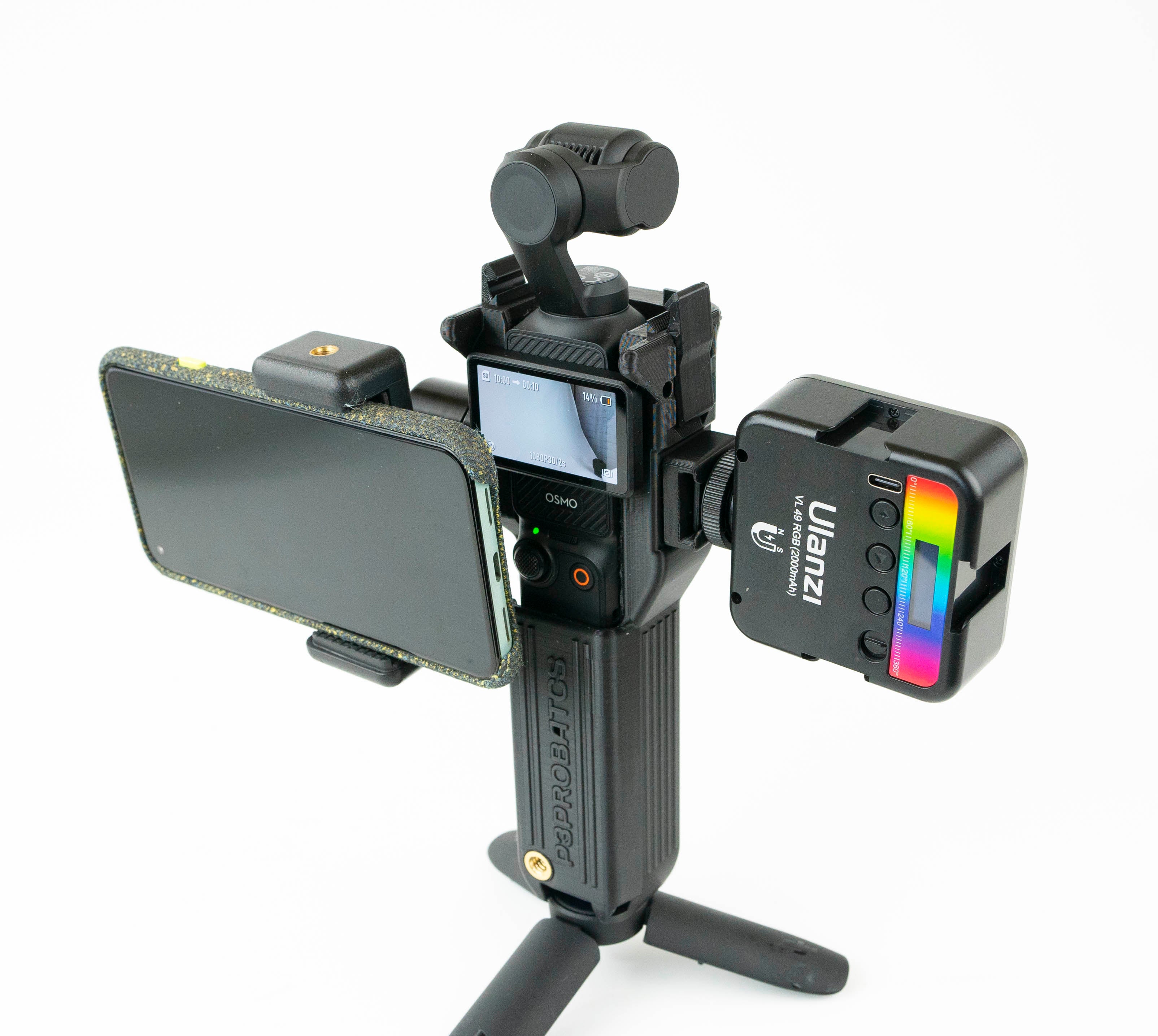 Pro Case für DJI Pocket 3 mit Akkuverlängerung