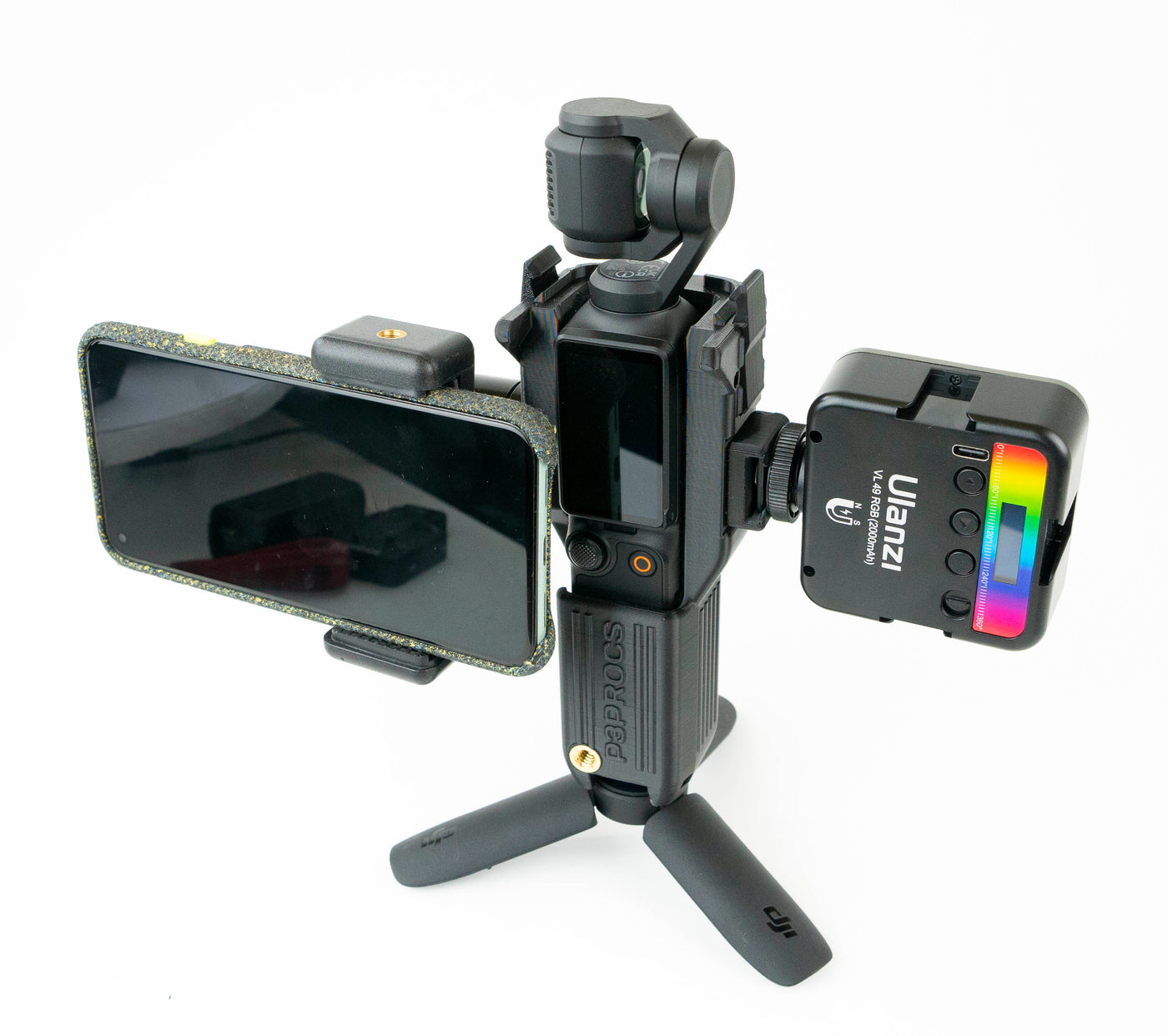 Custodia Pro per DJI Pocket 3 con base per treppiede - USA