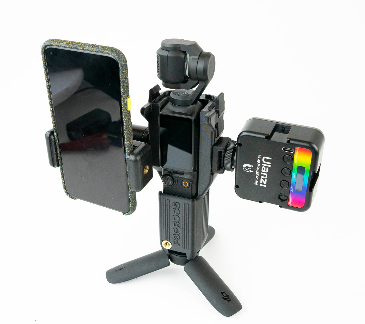 Custodia Pro per DJI Pocket 3 con base per treppiede - USA