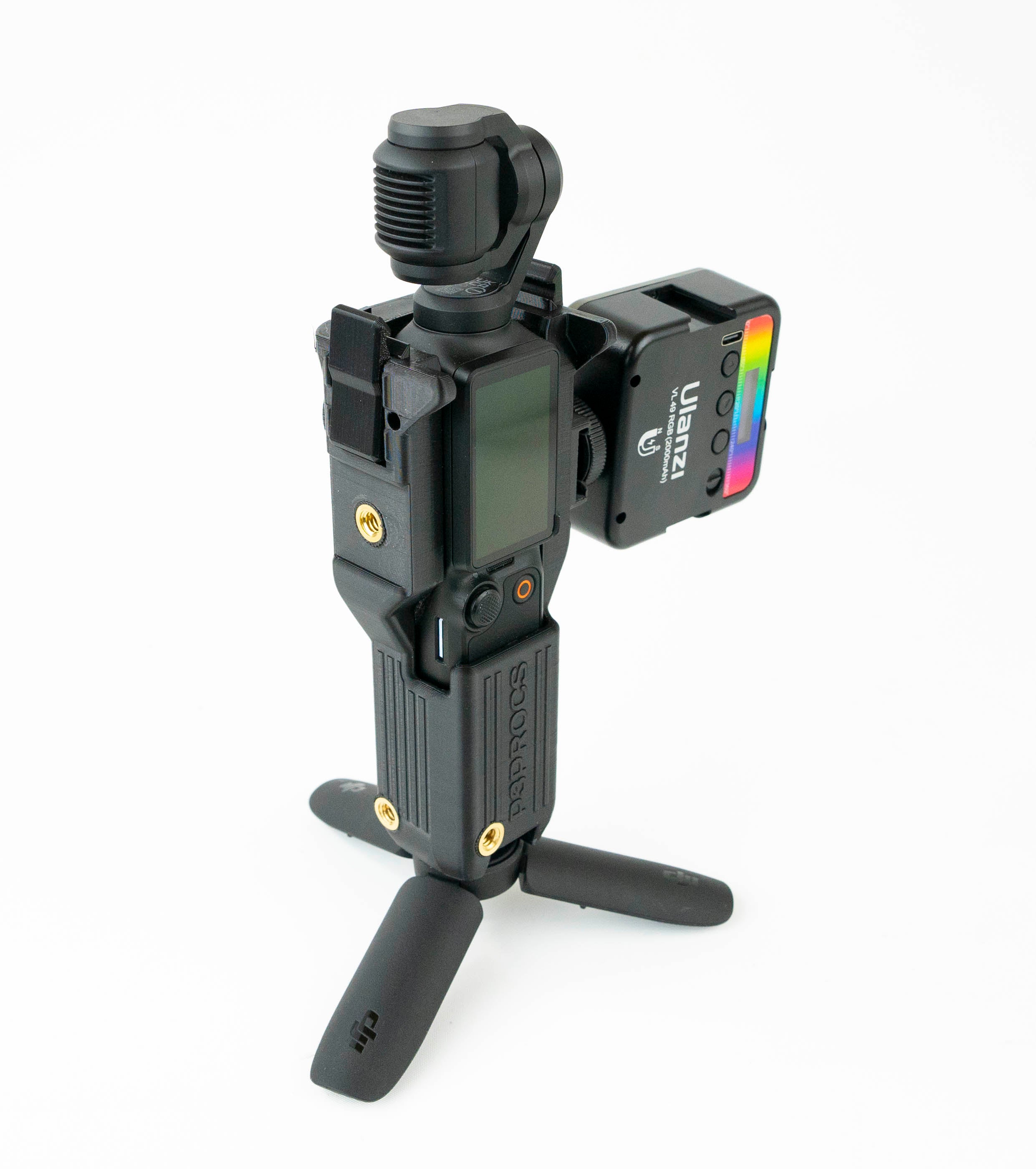 DJI Pocket 3用プロケース、三脚ベース付き – ScottyMakesStuff