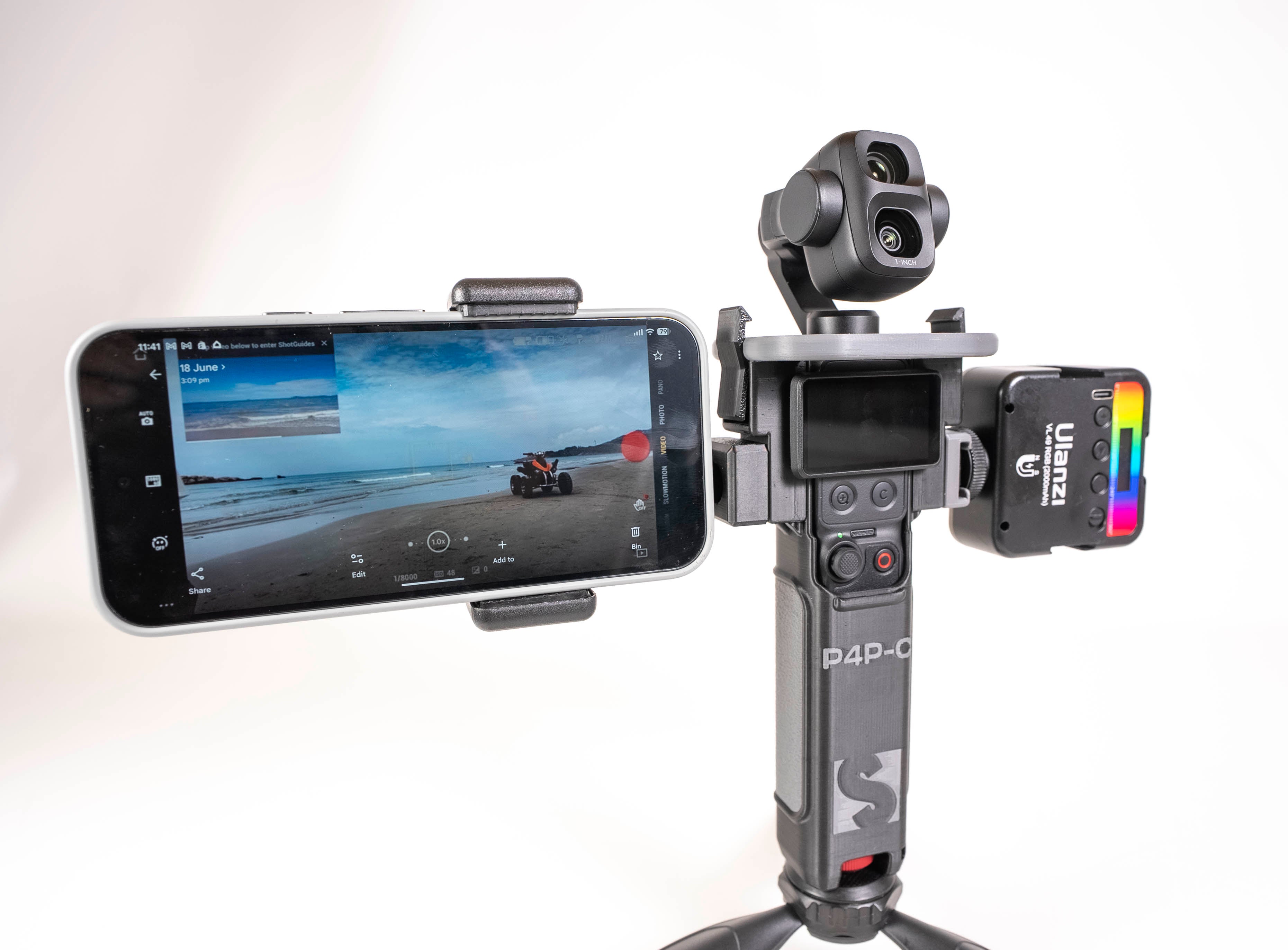 Doppelte Griffe für Pocket 3 Pro Hüllen
