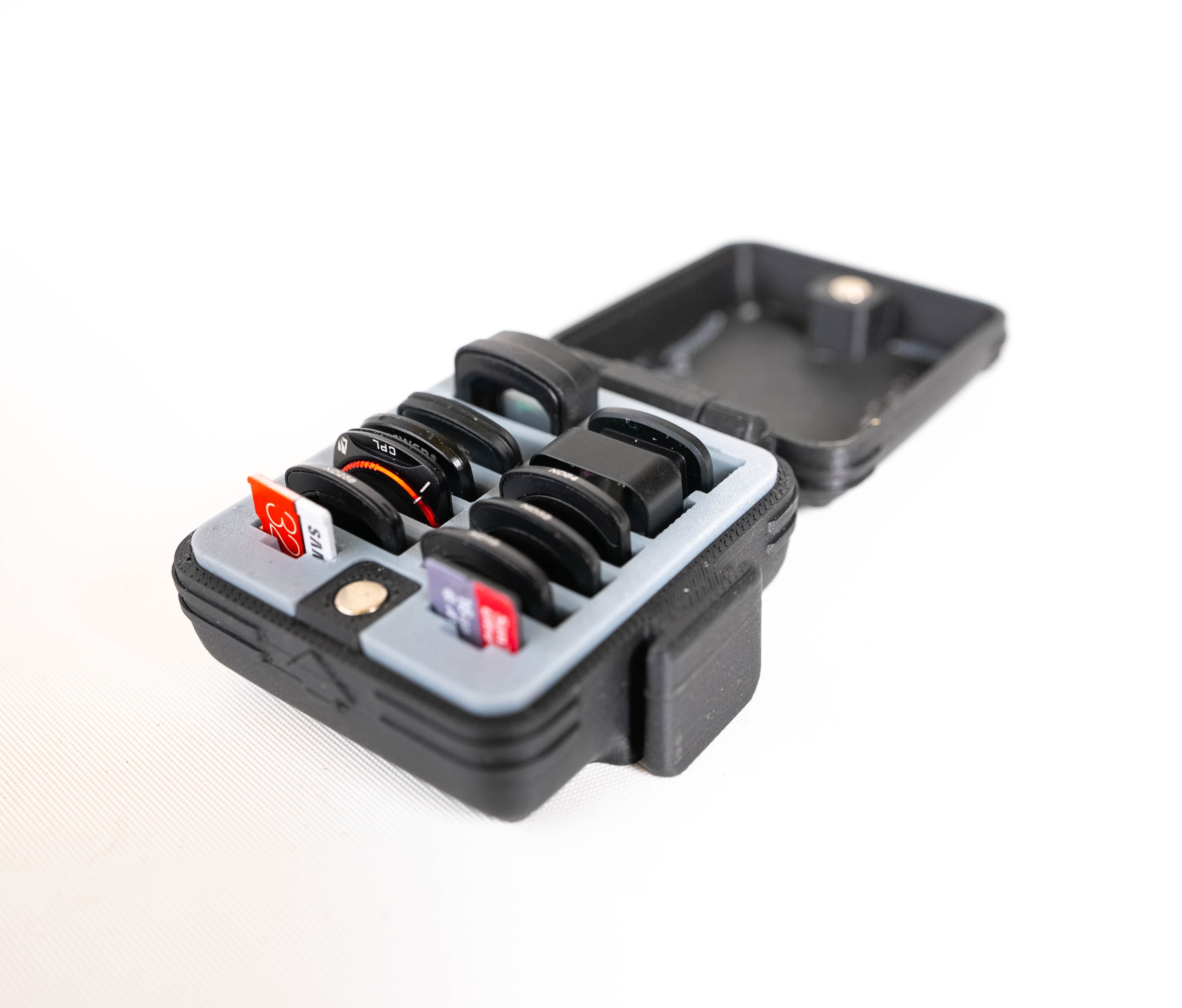 Mini Case for DJI Pocket 4 & 3 Filters, Lenses & MicroSD