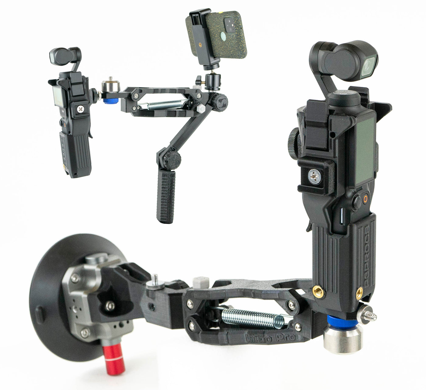 Micro Pro 3SC with Suction Cup Mount - 4th Axis