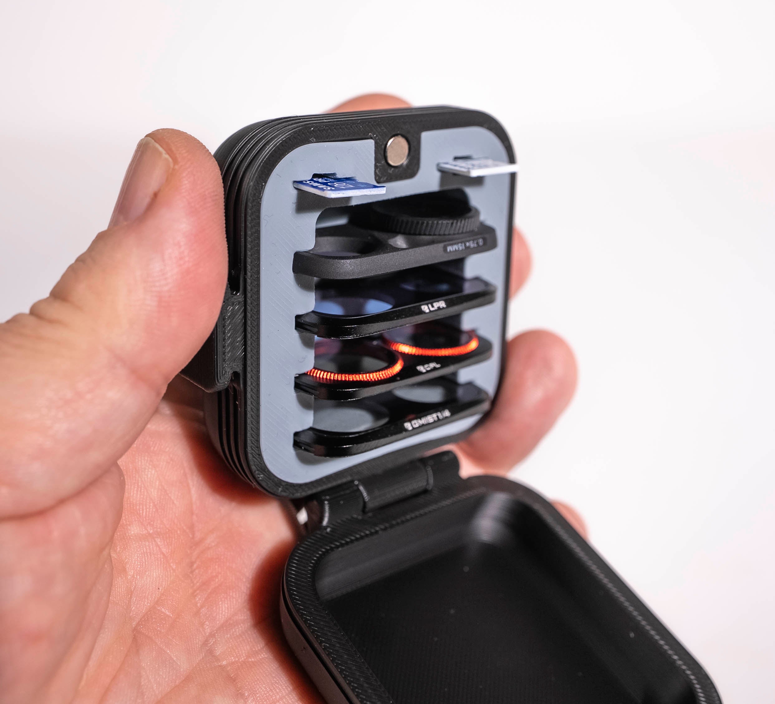 Mini Case for Insta 360 Luna Filters, Lenses & MicroSD