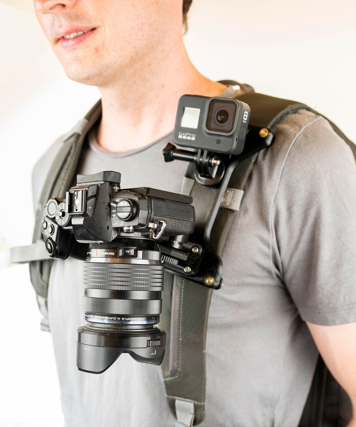 Pack Strap Camera Mount version 2